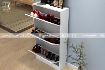 Chỉ mất 60s để thu dọn đống giày dép với tủ giày thông minh giá rẻ