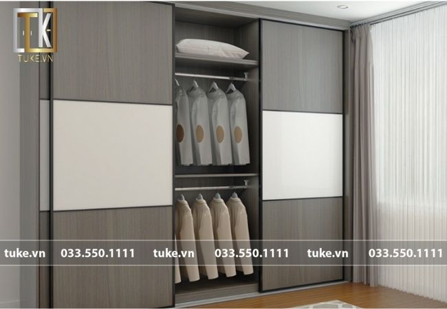 Tủ quần áo gỗ công nghiệp được nhiều người ưa thích