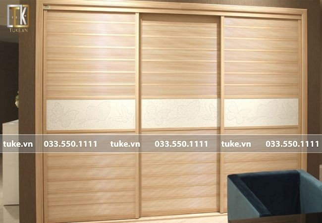 Tủ tường gỗ cánh lùa