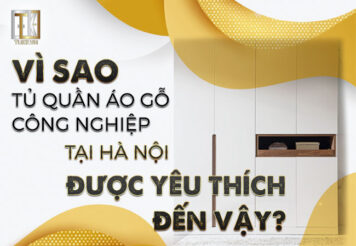 Vì sao tủ quần áo gỗ công nghiệp tại Hà Nội được yêu thích đến vậy?