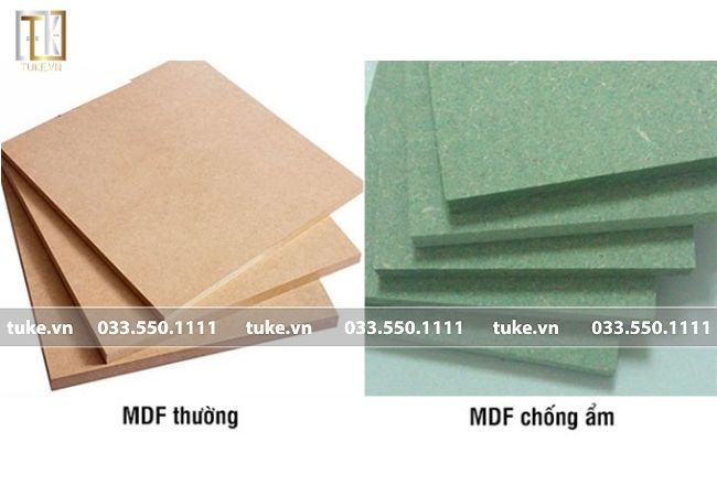Phân biệt tủ gỗ MDF chống ẩm và không chống ẩm