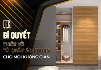 Bí quyết thiết kế tủ quần áo chuẩn cho mọi không gian
