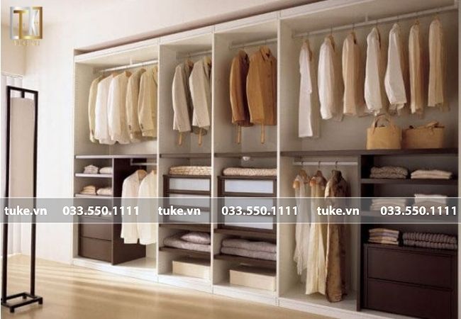 kệ tủ gỗ đựng quần áo