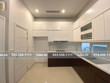 Nghiệm thu – Bộ nội thất An Cường lõi xanh chống ẩm sơn PU cao cấp tại Vinhome Reverside
