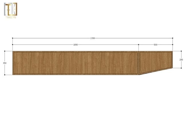 thiết kế kệ kiêm vách ngăn