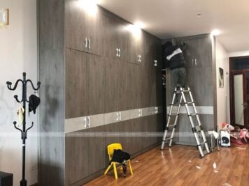 Nghiệm Thu Siêu Phẩm Tủ Quần Áo Chữ L Kịch Trần