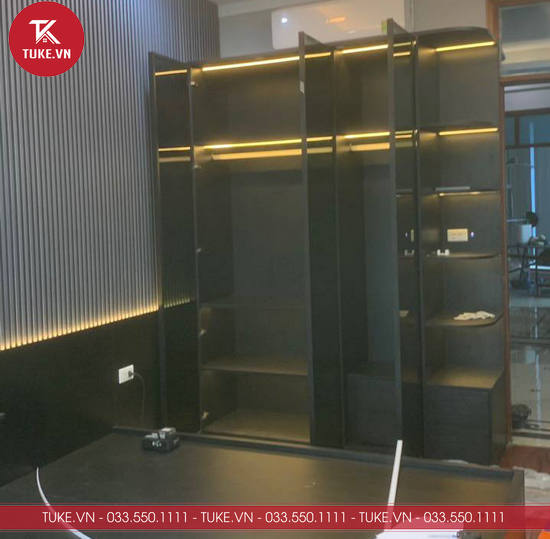 Tủ quần áo gỗ MDF đẹp