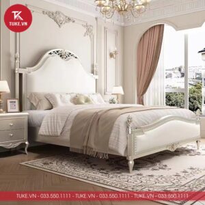 Giường ngủ cao cấp sang trọng bền đẹp GN050