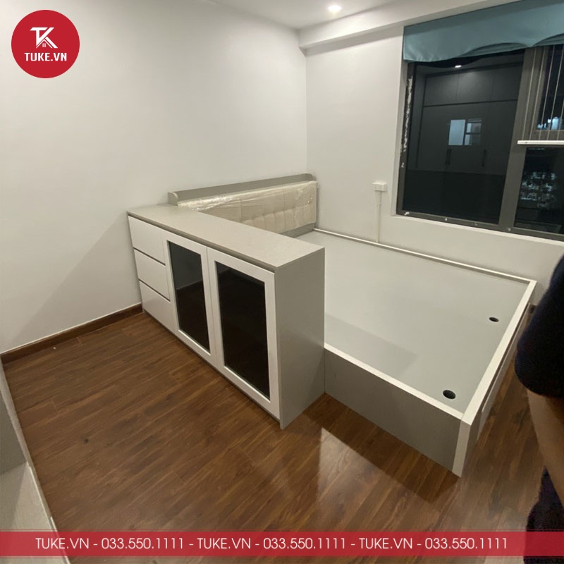 Giường ngủ gỗ công nghiệp