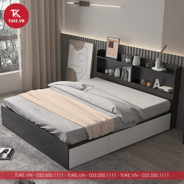 Thiết kế hiện đại, tối giản nên giường phù hợp với mọi không gian phòng ngủ