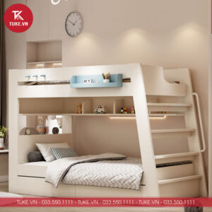 Giường tầng gỗ MDF cao cấp thiết kế tối giản G59