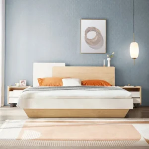 Giường ngủ gỗ thiết kế hiện đại sáng tạo GN075